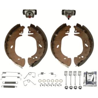 Kit de freins arrière (prémontés) TRW BK1667
