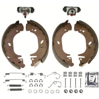 Kit de freins arrière (prémontés) TRW BK1683 pour FORD TRANSIT 2.5 TD - 100cv