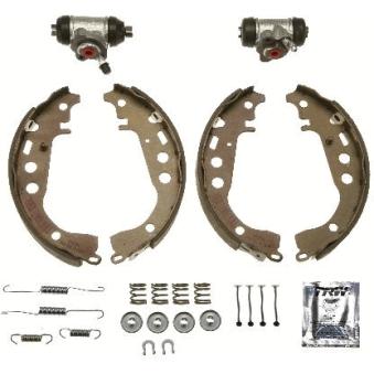 Kit de freins arrière (prémontés) TRW [BK1919]