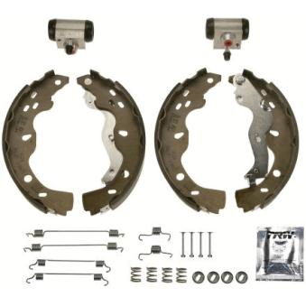 Kit de freins arrière (prémontés) TRW [BK2940]