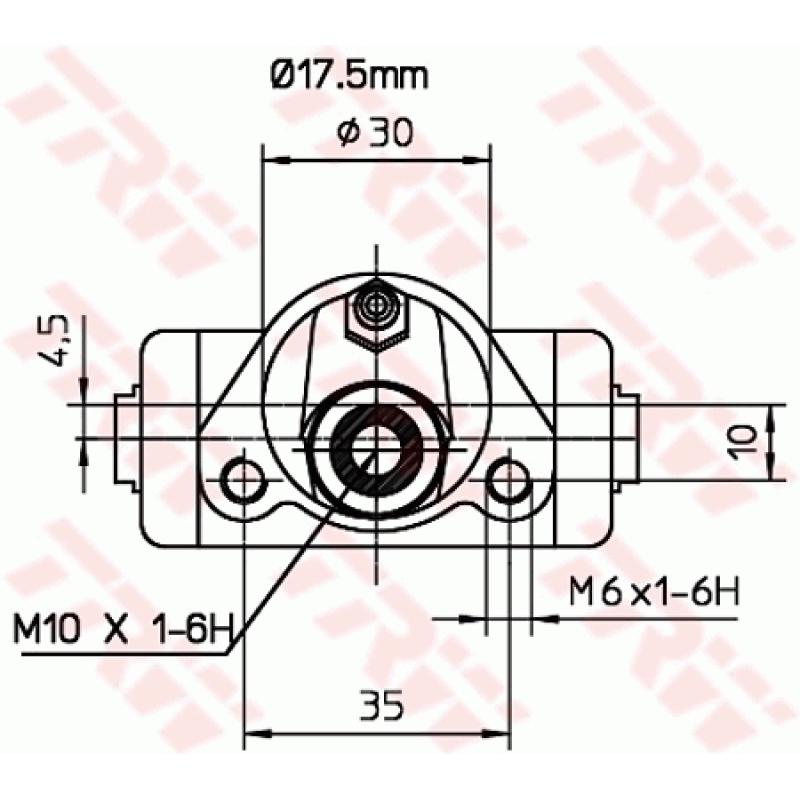 Cylindre de roue TRW BWC153 - Visuel 1