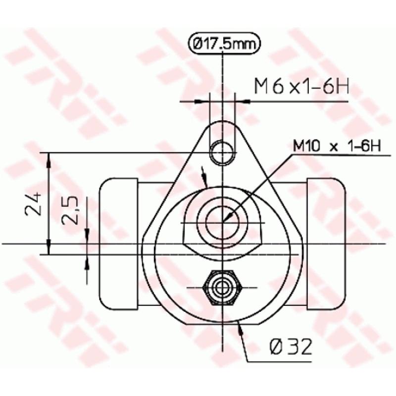 Cylindre de roue TRW BWC157 - Visuel 1