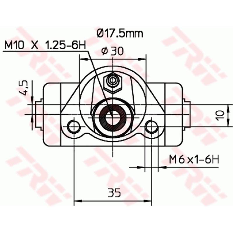 Cylindre de roue TRW BWC240 - Visuel 1
