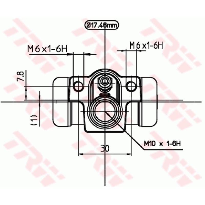 Cylindre de roue TRW BWC244 - Visuel 1