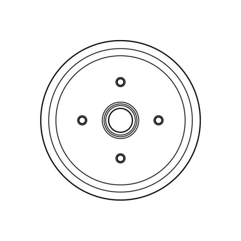 Tambour de frein TRW DB4028 - Visuel 1