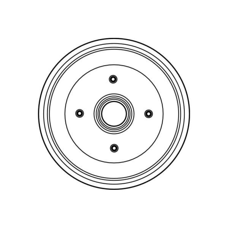 Tambour de frein TRW DB4029 - Visuel 1