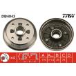 TRW DB4043 - Tambour de frein