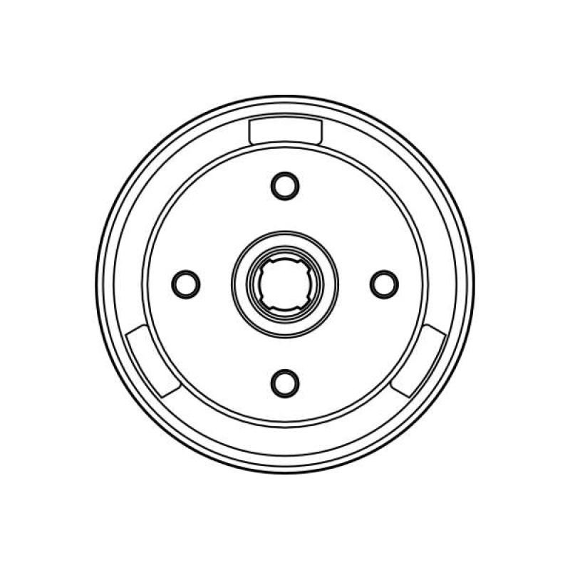 Tambour de frein TRW DB4046 - Visuel 1