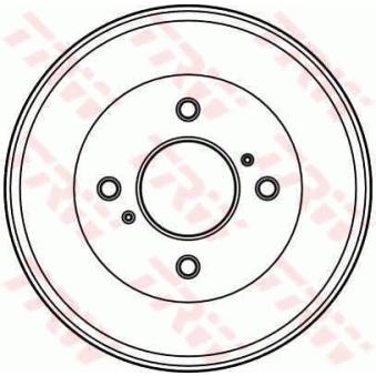 Tambour de frein TRW DB4047