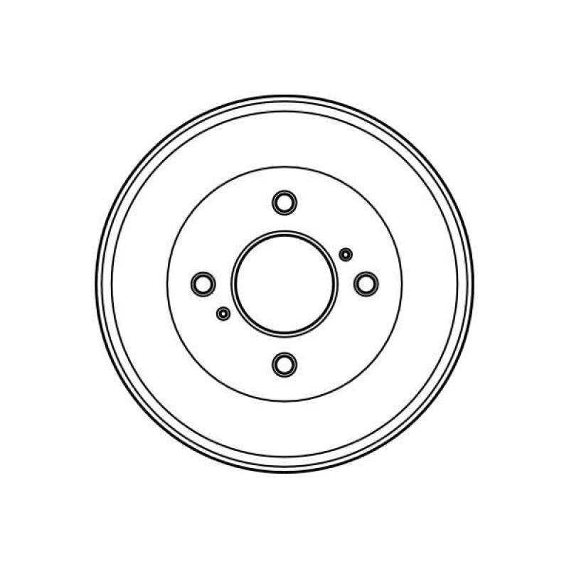 Tambour de frein TRW DB4047 - Visuel 1