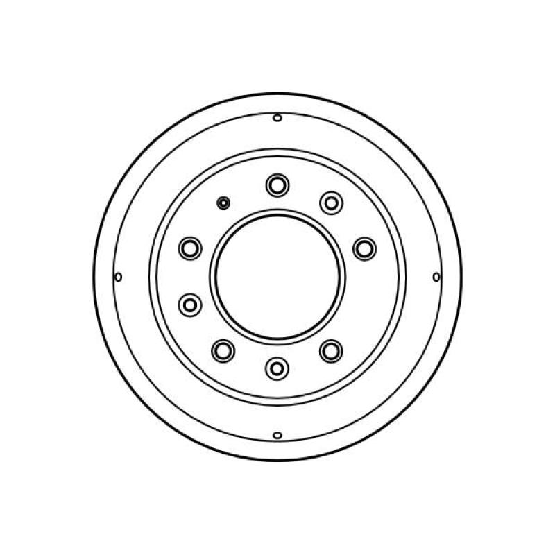 Tambour de frein TRW DB4078 - Visuel 1