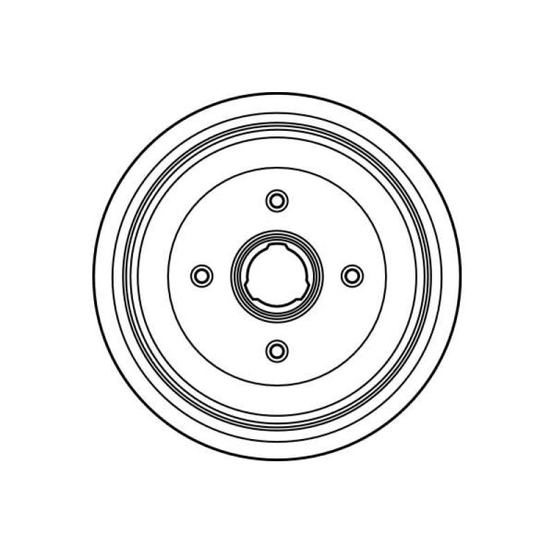 Tambour de frein TRW DB4082 - Visuel 1