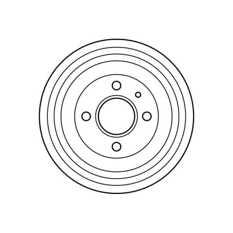 Tambour de frein TRW DB4092 - Visuel 1