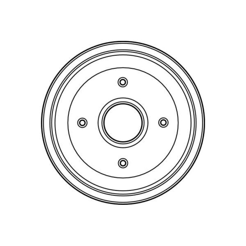 Tambour de frein TRW DB4128 - Visuel 1