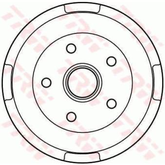 Tambour de frein TRW DB4132