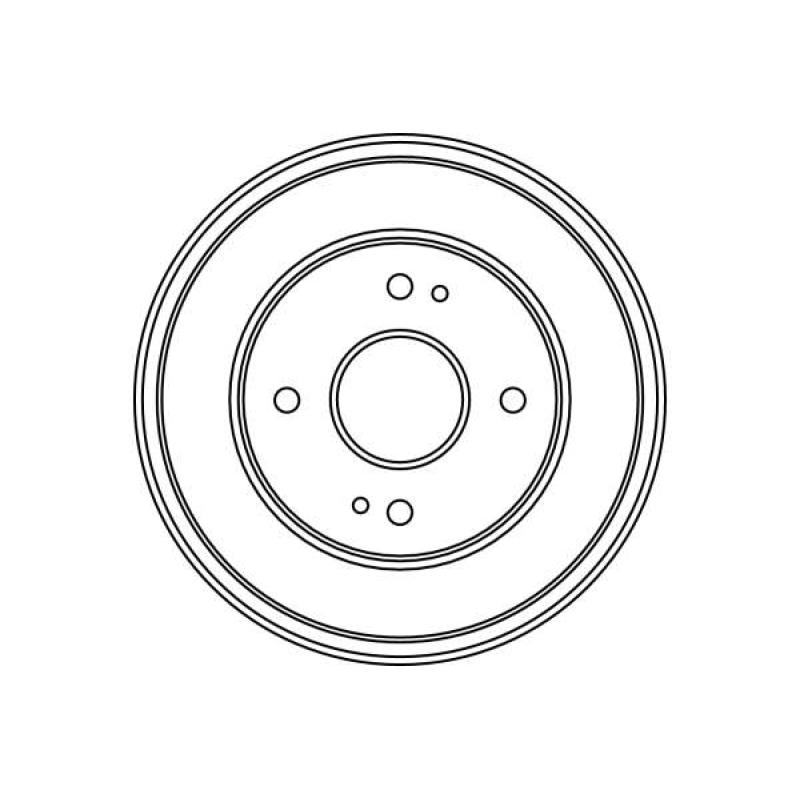 Tambour de frein TRW DB4146 - Visuel 1