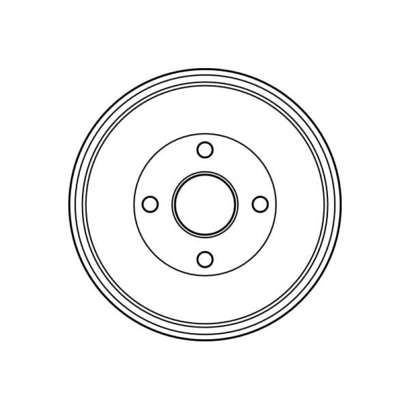 Tambour de frein TRW DB4154 - Visuel 1