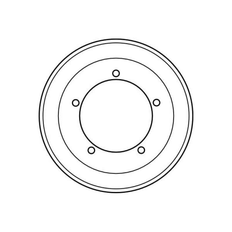 Tambour de frein TRW DB4166 - Visuel 1