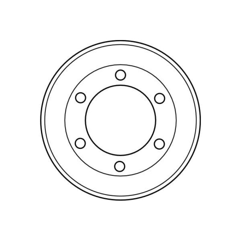 Tambour de frein TRW DB4167 - Visuel 1
