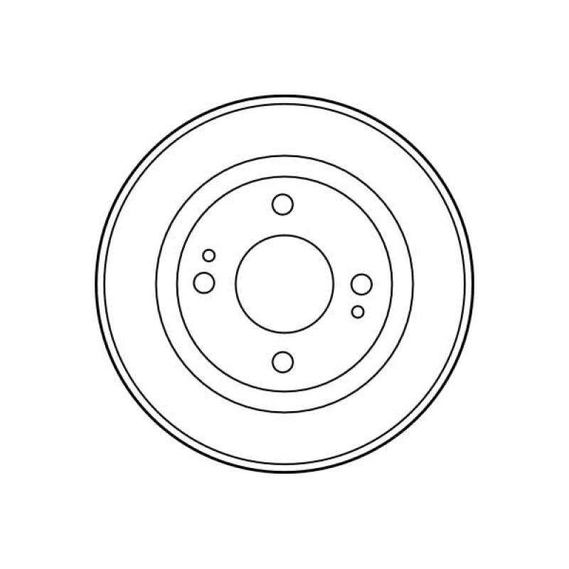 Tambour de frein TRW DB4169 - Visuel 1