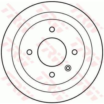 Tambour de frein TRW OEM NAM7155