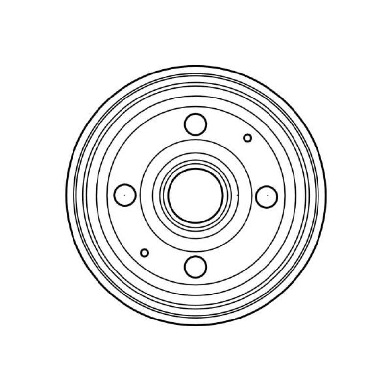 Tambour de frein TRW DB4194 - Visuel 1