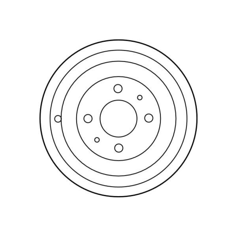 Tambour de frein TRW DB4202 - Visuel 1