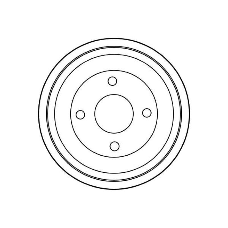 Tambour de frein TRW DB4209 - Visuel 1