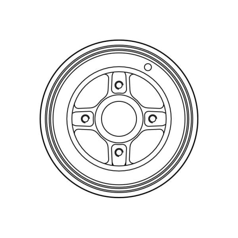 Tambour de frein TRW DB4214 - Visuel 1