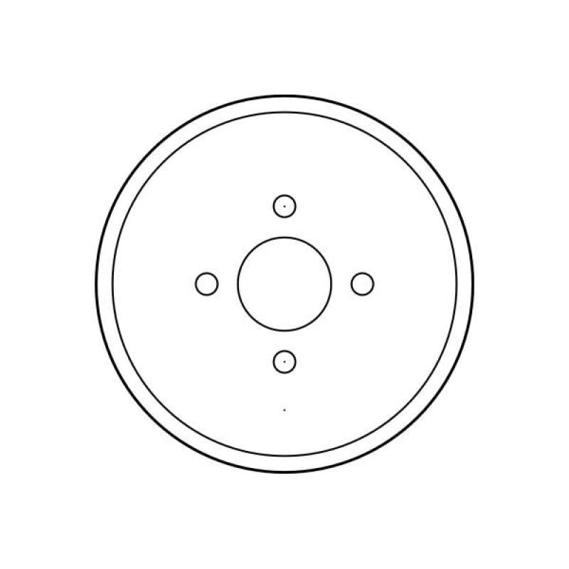 Tambour de frein TRW DB4216 - Visuel 1