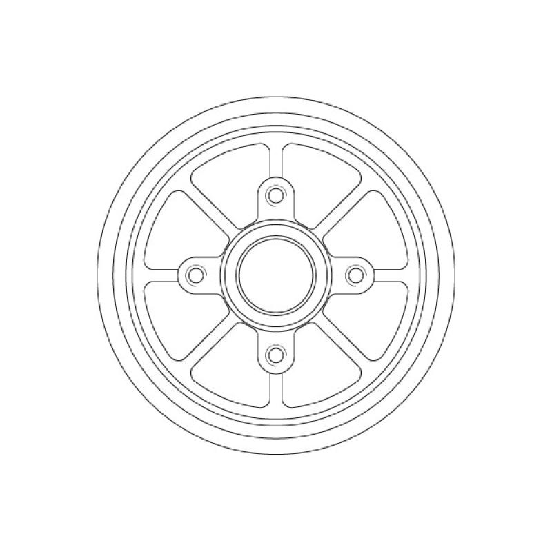 Tambour de frein TRW DB4220MR - Visuel 1