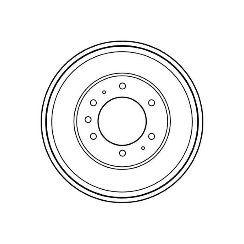 Tambour de frein TRW DB4249 - Visuel 1