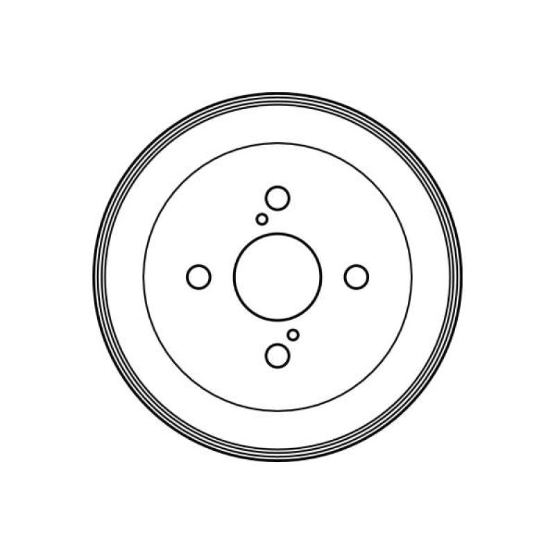 Tambour de frein TRW DB4254 - Visuel 1