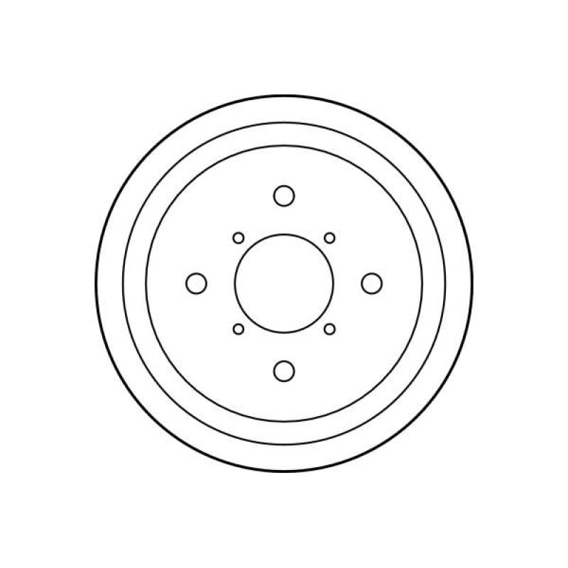 Tambour de frein TRW DB4270 - Visuel 1