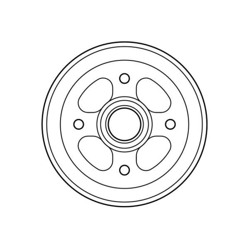 Tambour de frein TRW DB4273 - Visuel 1
