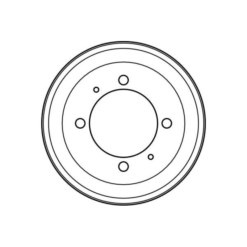Tambour de frein TRW DB4283 - Visuel 1