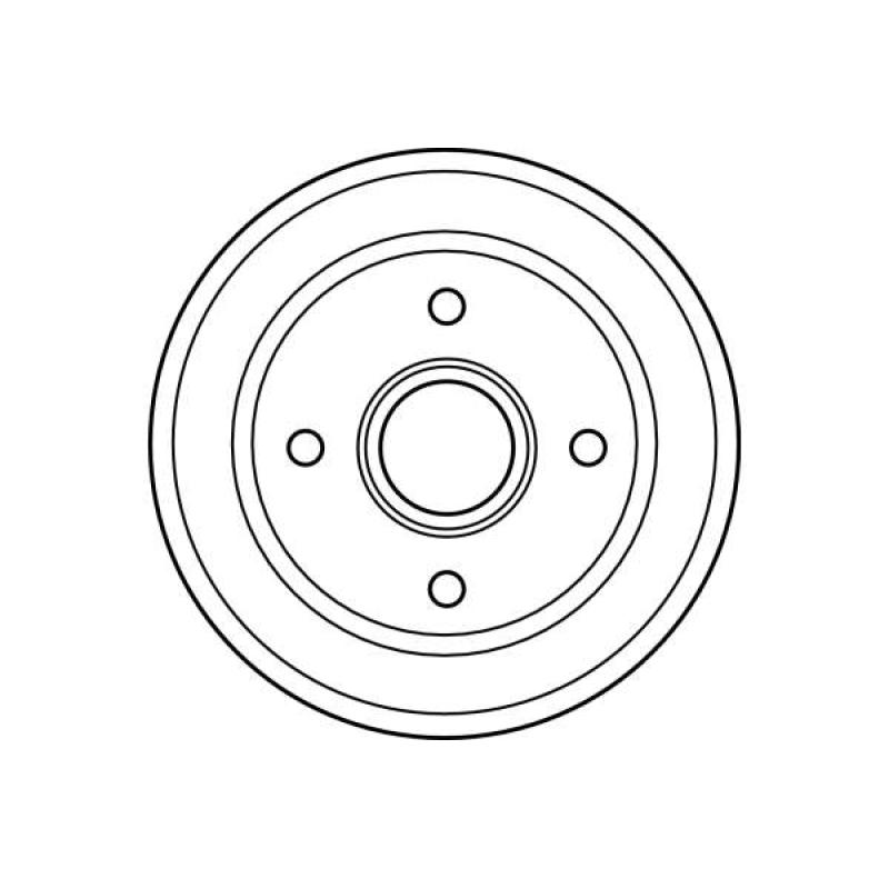 Tambour de frein TRW DB4303 - Visuel 1