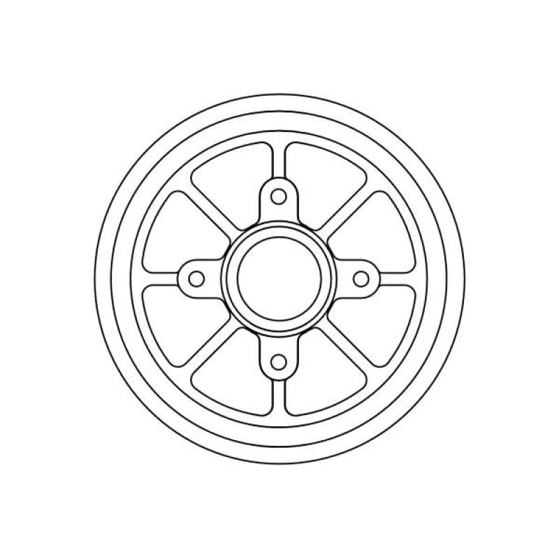 Tambour de frein TRW DB4310 - Visuel 1