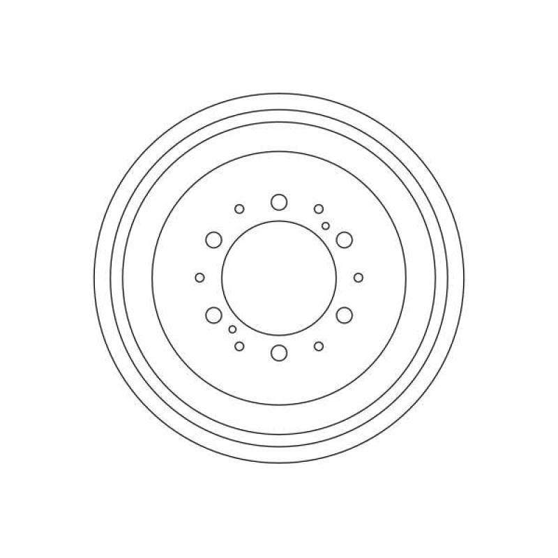 Tambour de frein TRW DB4324 - Visuel 1