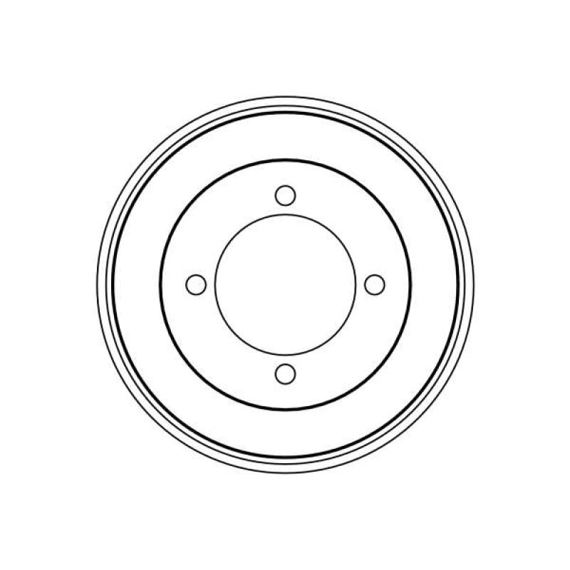 Tambour de frein TRW DB4328 - Visuel 1
