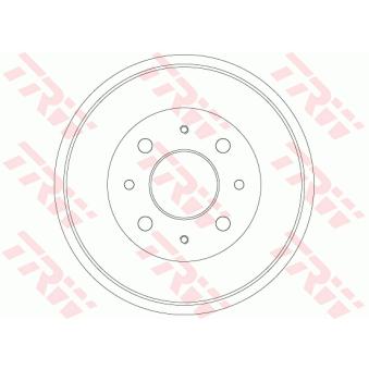 Tambour de frein TRW OEM 11183502070