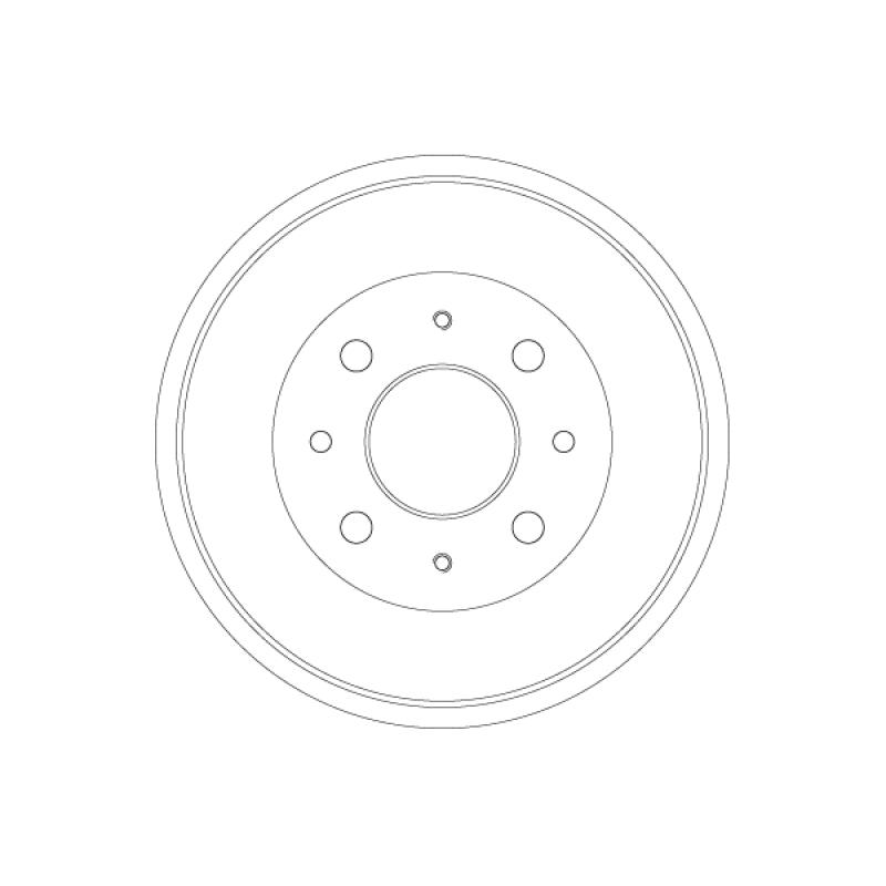 Tambour de frein TRW DB4396 - Visuel 1