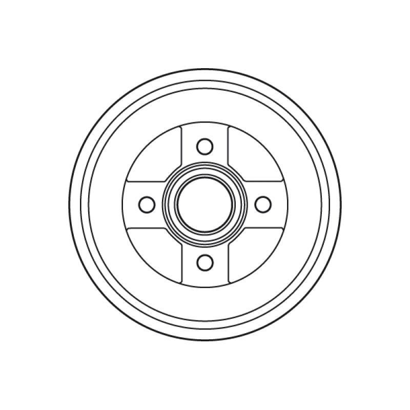 Tambour de frein TRW DB4404B - Visuel 1