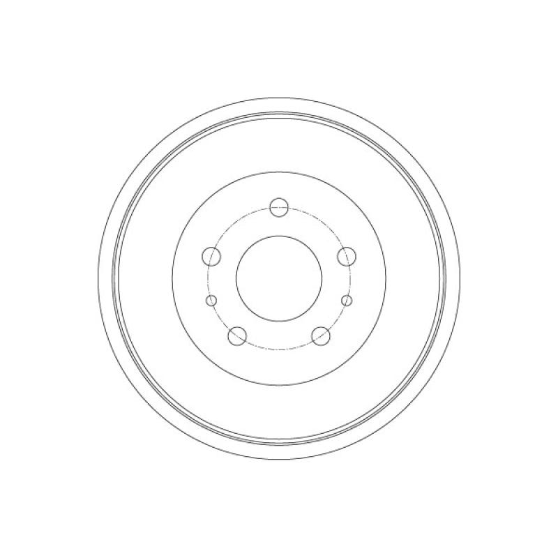 Tambour de frein TRW DB4427 - Visuel 1