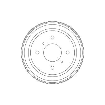 Tambour de frein TRW DB4554