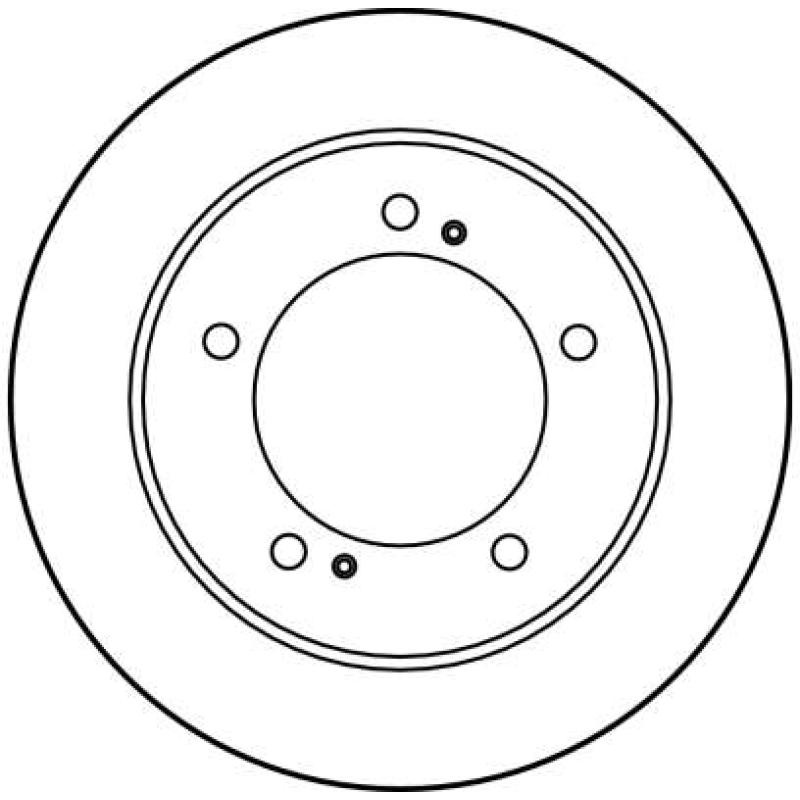 Jeu de 2 disques de frein avant TRW DF1953 - Visuel 1