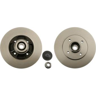 Jeu de 2 disques de frein arrière TRW [DF2706BS]