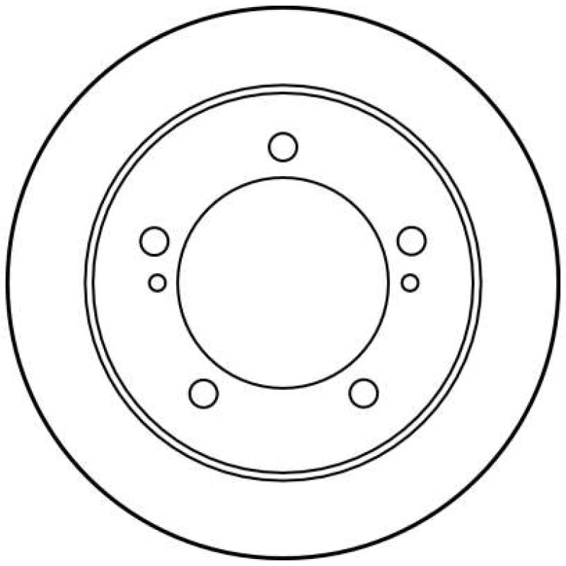 Jeu de 2 disques de frein avant TRW DF3165 - Visuel 1