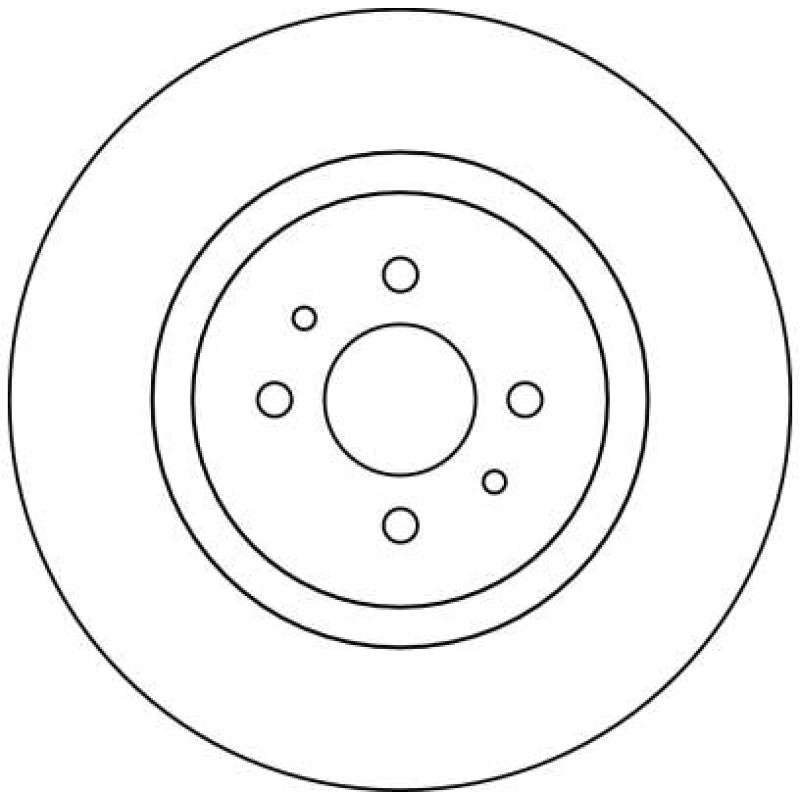 Jeu de 2 disques de frein avant TRW DF4071 - Visuel 1