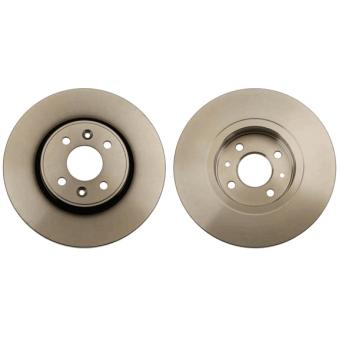 Jeu de 2 disques de frein avant TRW DF4110 pour RENAULT SCENIC 1.5 DCI - 103cv